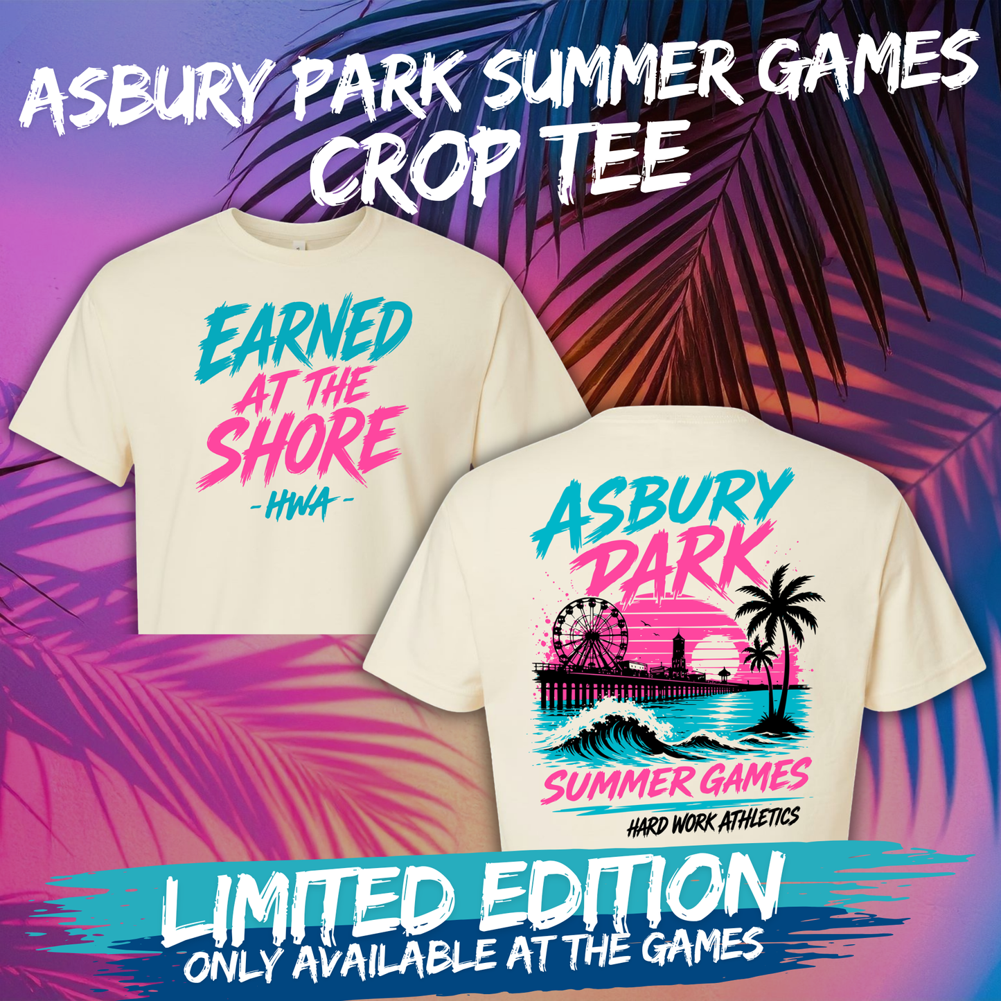 APSG OVERSIZED CROP TEE - LIMITED EDITION | ONLY AVAILABLE AT APSG 2026
