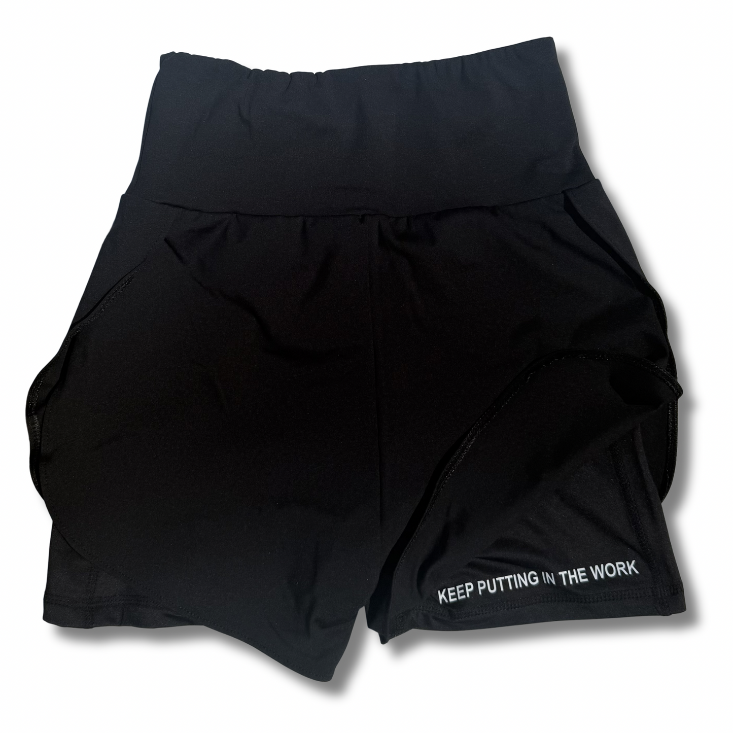 LEGACY RUNNING SHORTS 4” HIGH WAIST (LINED) | BLACK