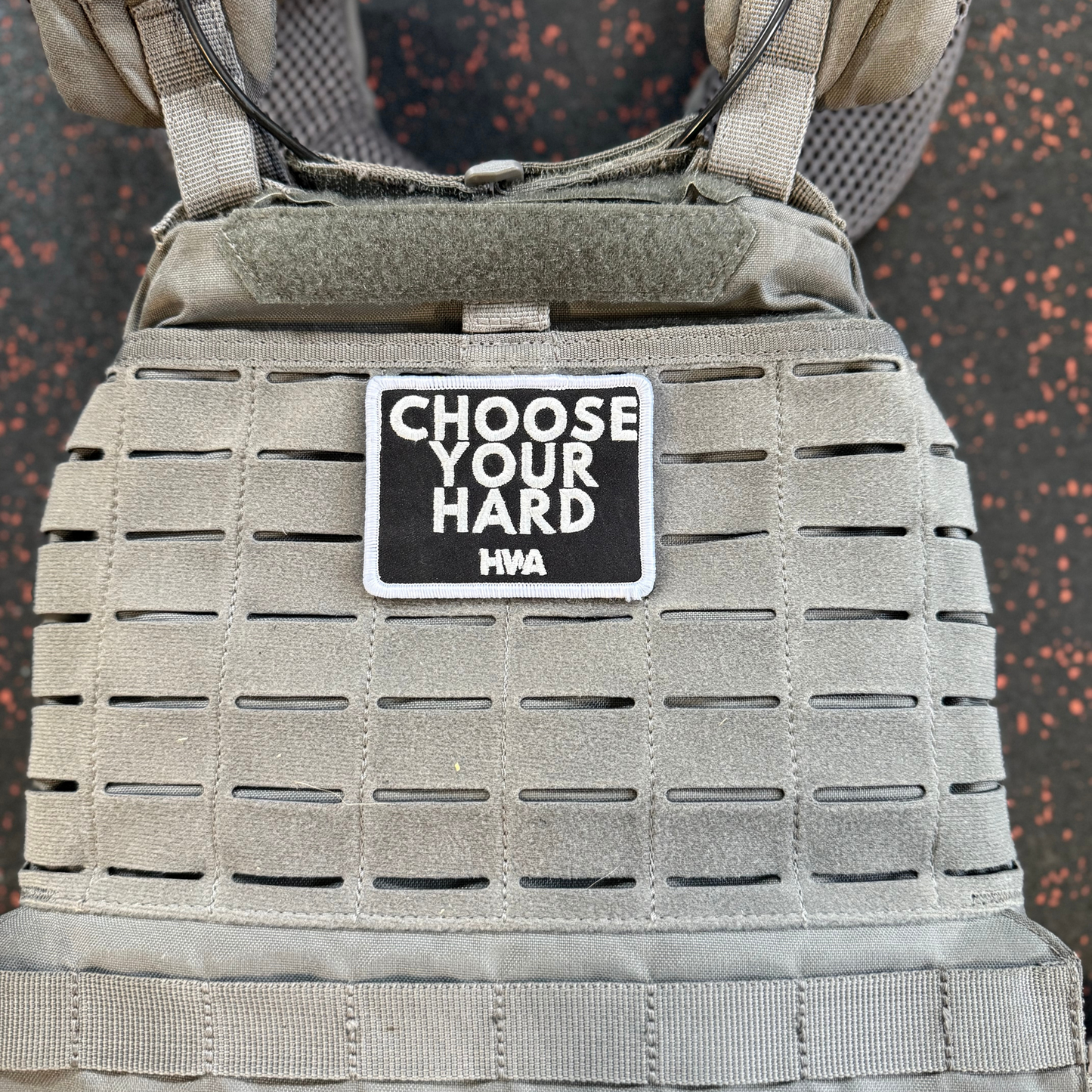 CHOOSE YOUR HARD PATCH | 3” (W) x 2” (H)