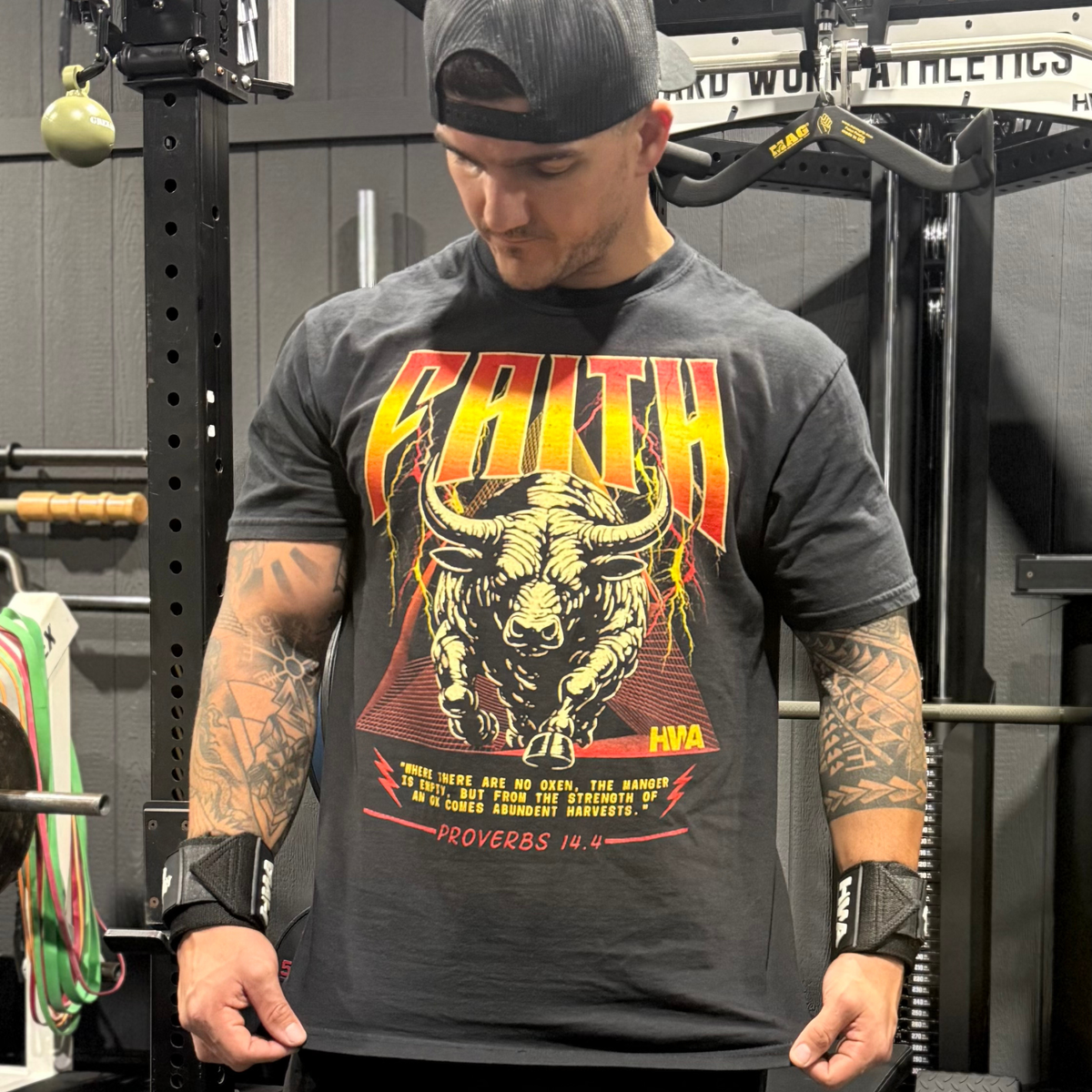 Faith Ox Tee | PROVERBS 14.4
