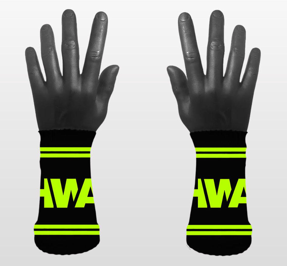 HWA SWEAT WRISTBANDS (5”)
