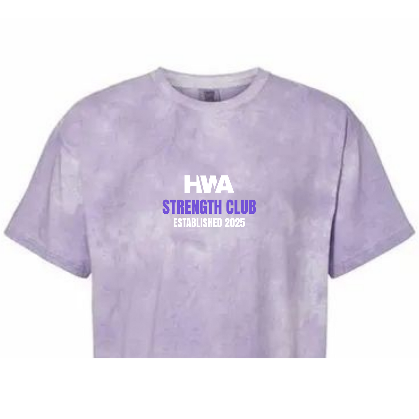 WE GO HEAVY CROP TEE