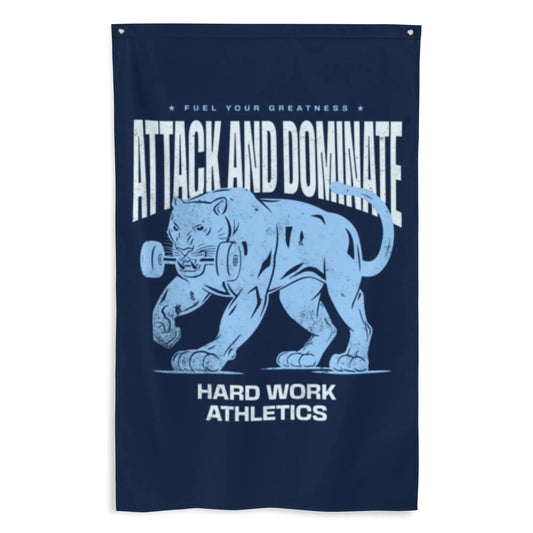 ATTACK AND DOMINATE FLAG