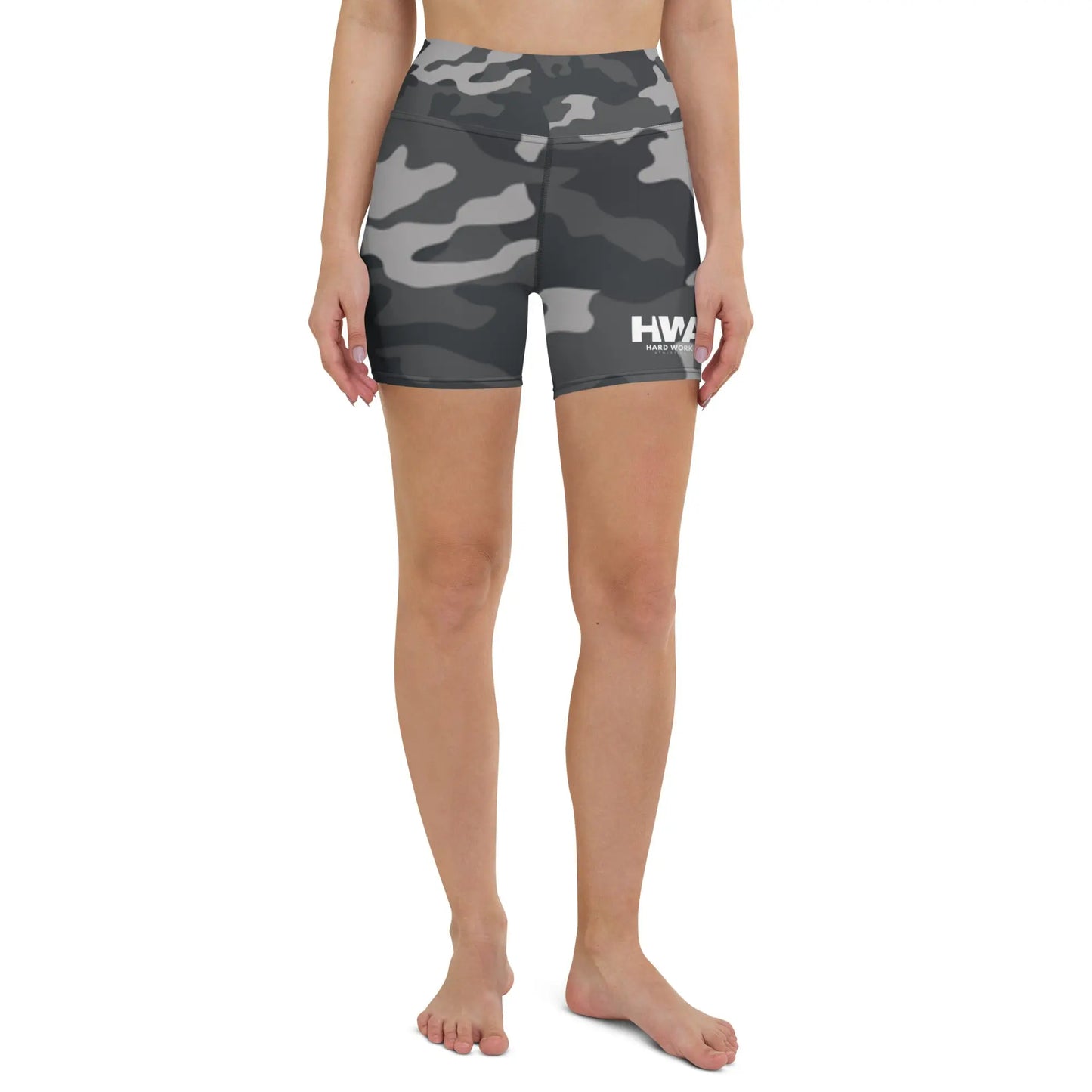 HWA YOGA SHORTS - NIGHT CAMO