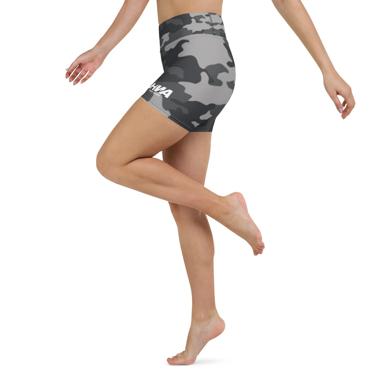 HWA YOGA SHORTS - NIGHT CAMO