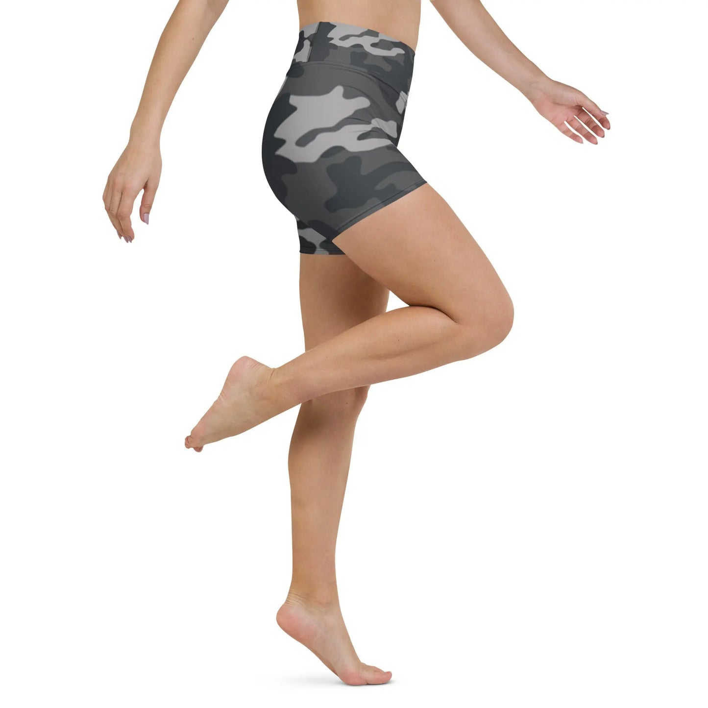 HWA YOGA SHORTS - NIGHT CAMO