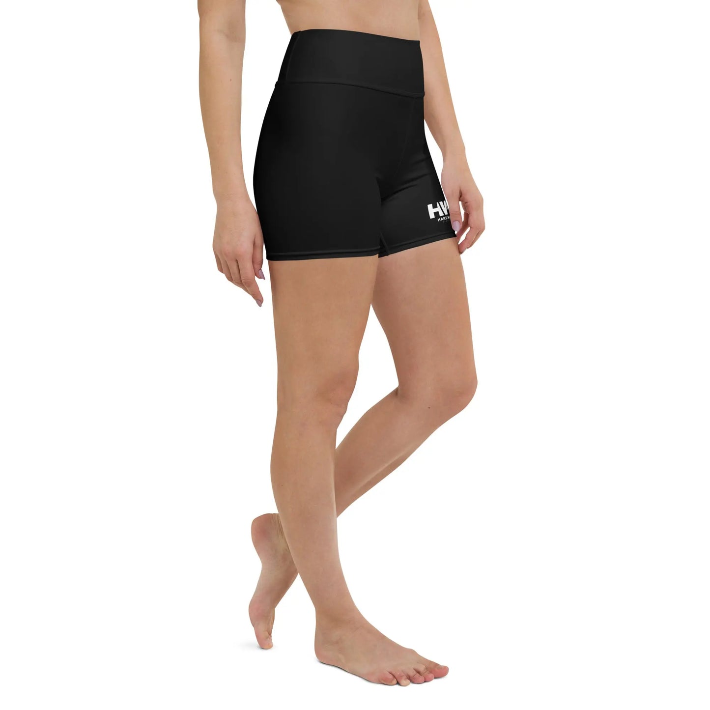 HWA YOGA SHORTS - BLACK