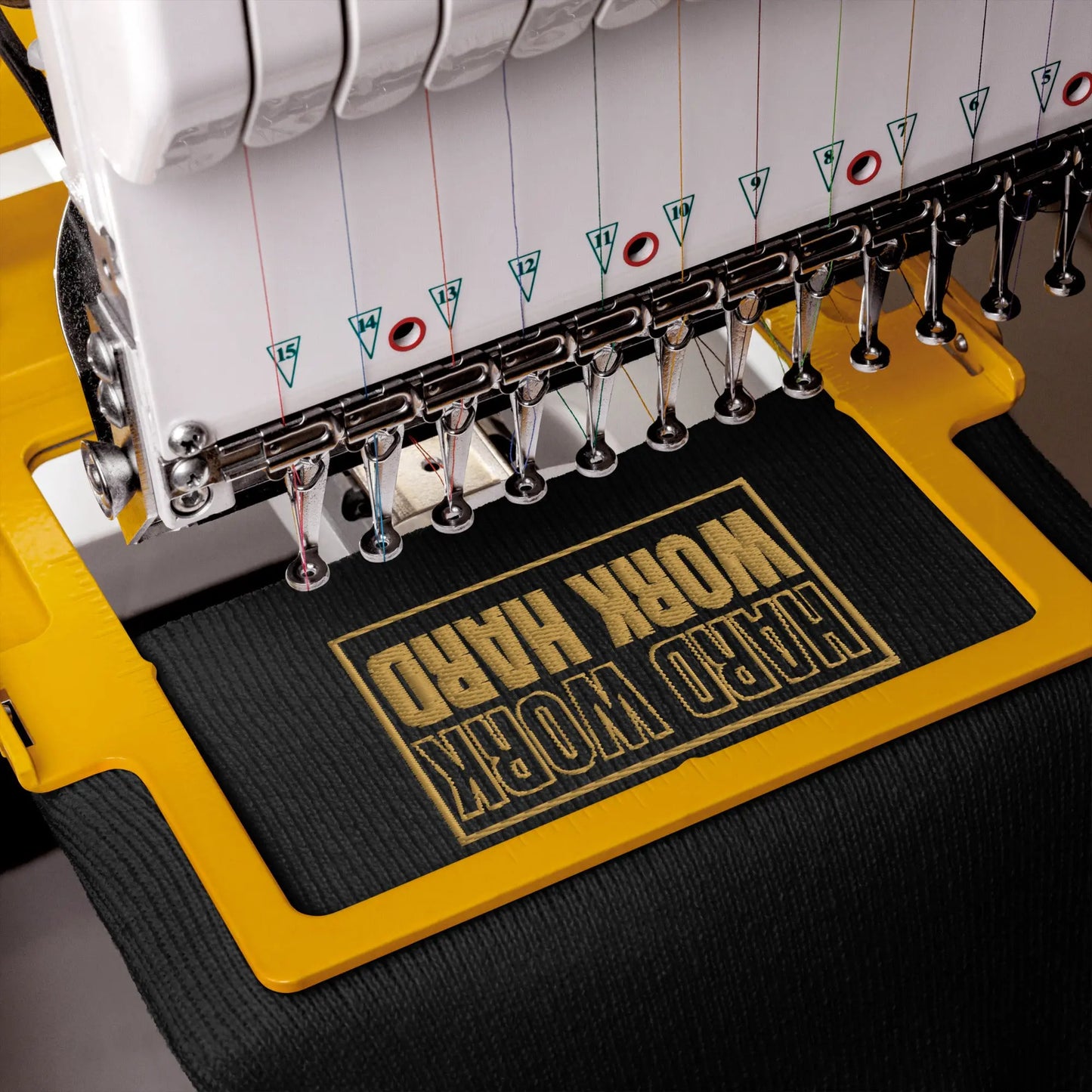 HARD WORK WORK HARD CUFFED BEANIE