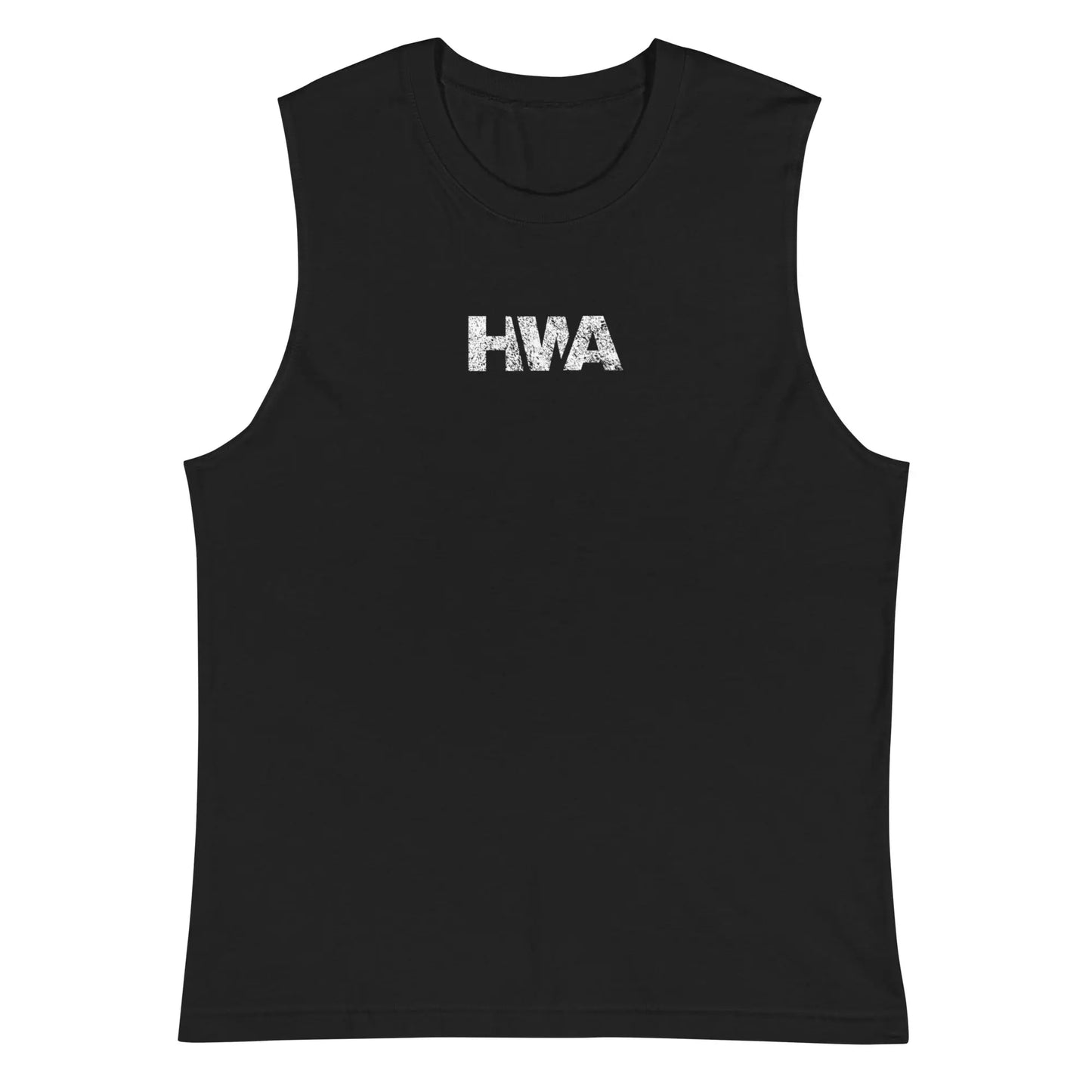 WE ARE HARD WORK UNISEX MUSCLE TEE