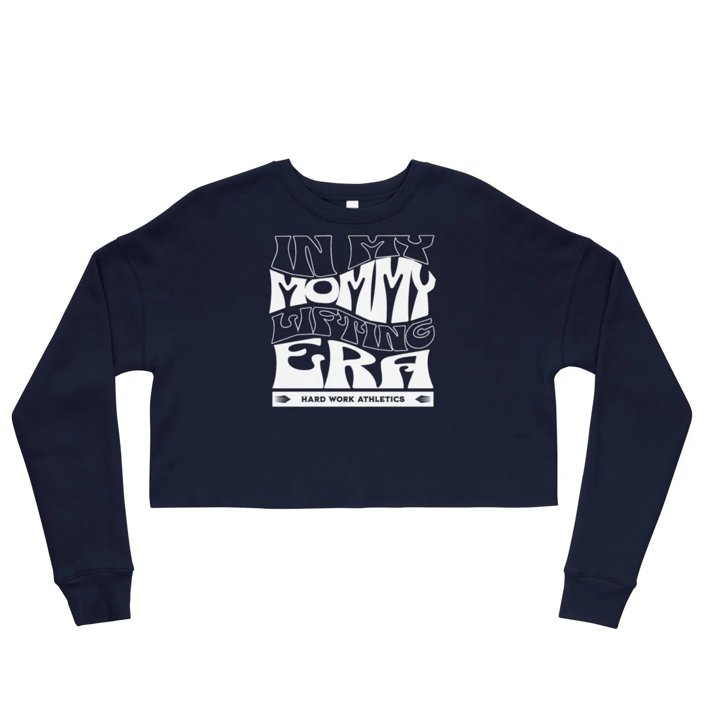 IN MY MOMMY LIFTING ERA CROP SWEATSHIRT