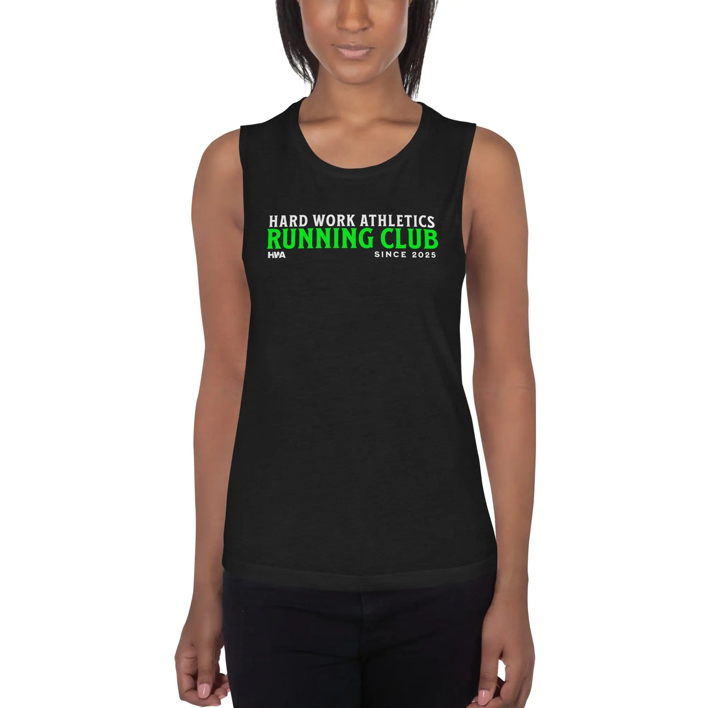 RUNNING CLUB WOMENS MUSCLE TANK