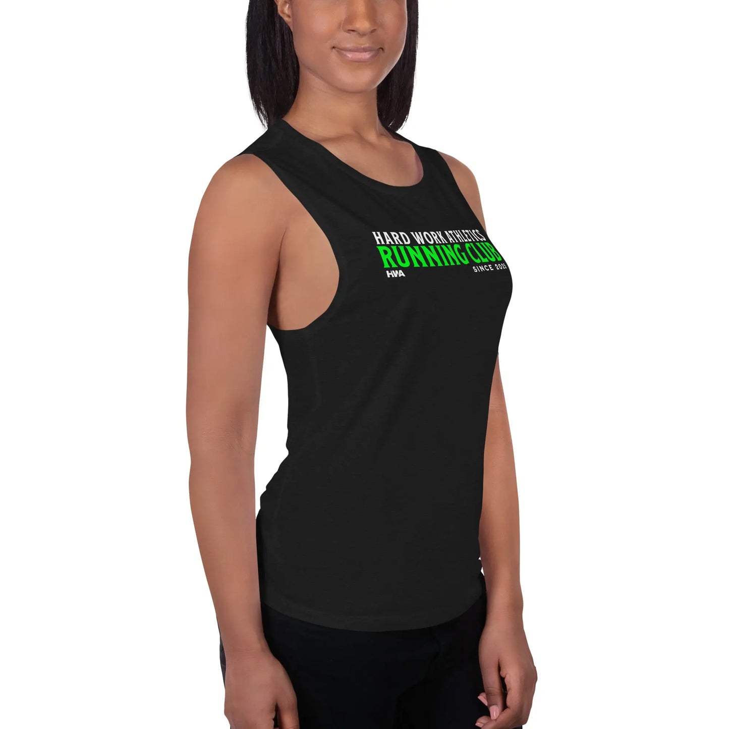 RUNNING CLUB WOMENS MUSCLE TANK
