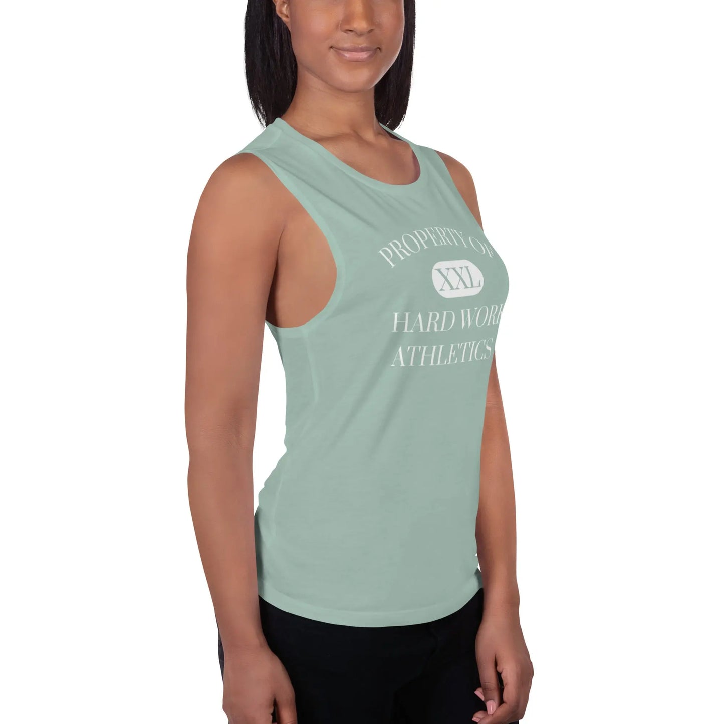 PROPERTY OF HWA WOMENS MUSCLE TANK