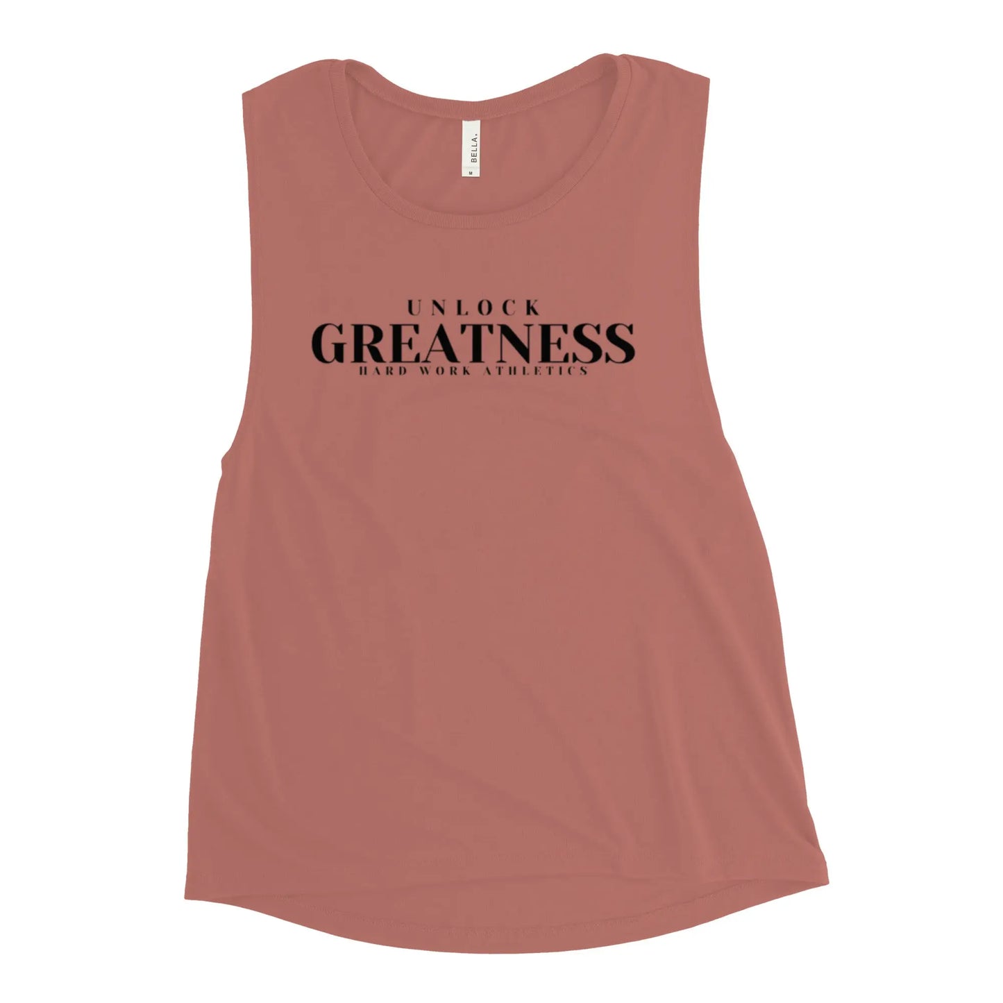 UNLOCK GREATNESS WOMENS MUSCLE TANK