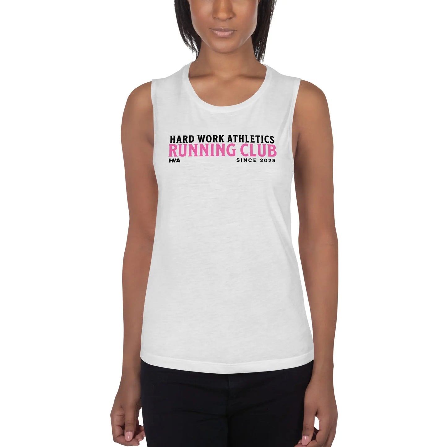 RUNNING CLUB WOMENS MUSCLE TANK
