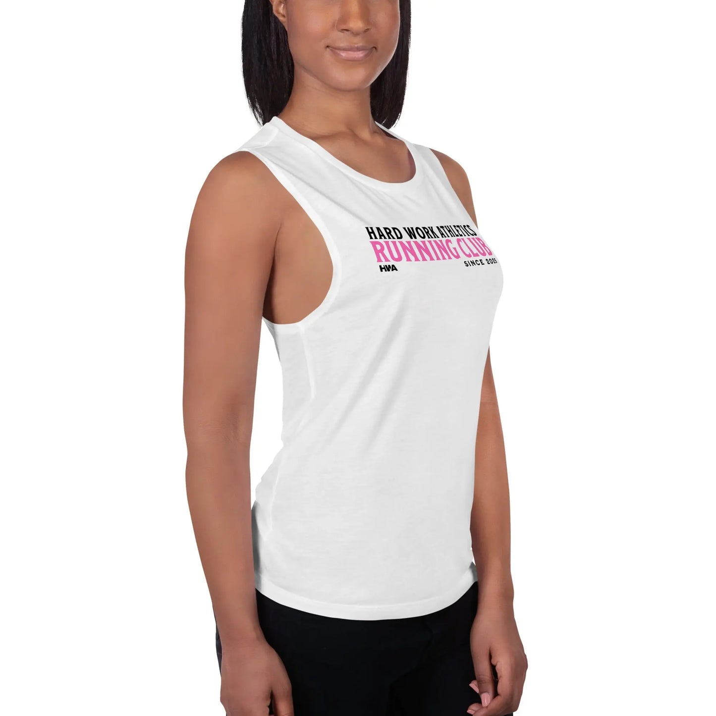 RUNNING CLUB WOMENS MUSCLE TANK