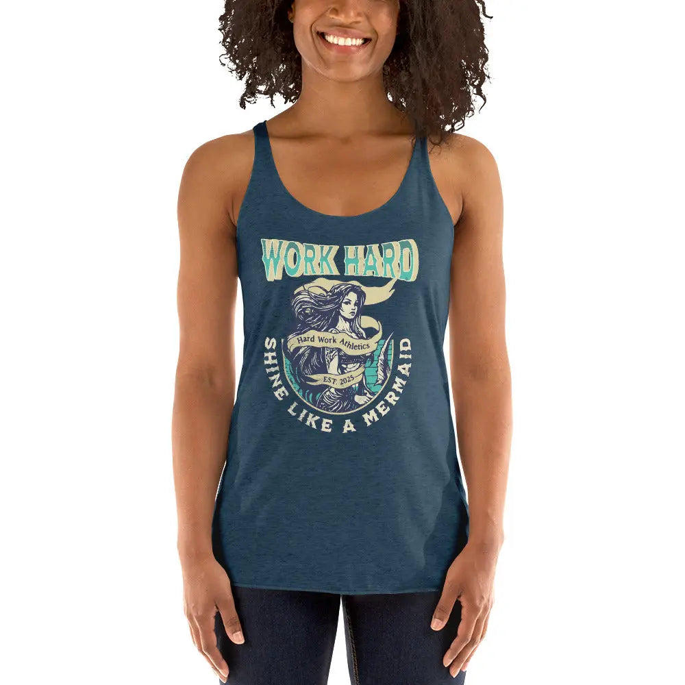 SHINE LIKE A MERMAID RACERBACK TANK