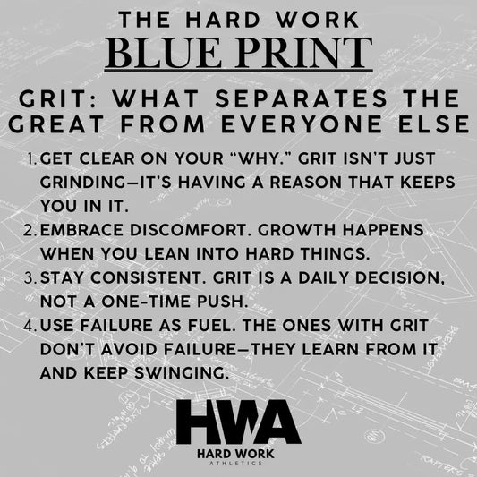 GRIT: WHAT SEPARATES THE GREAT FROM EVERYONE ELSE