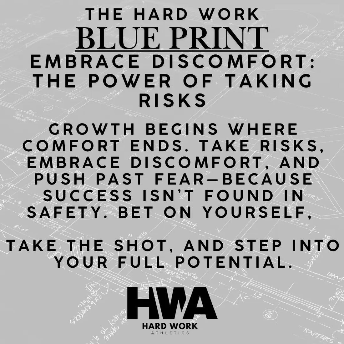 EMBRACE DISCOMFORT: THE POWER OF TAKING RISKS