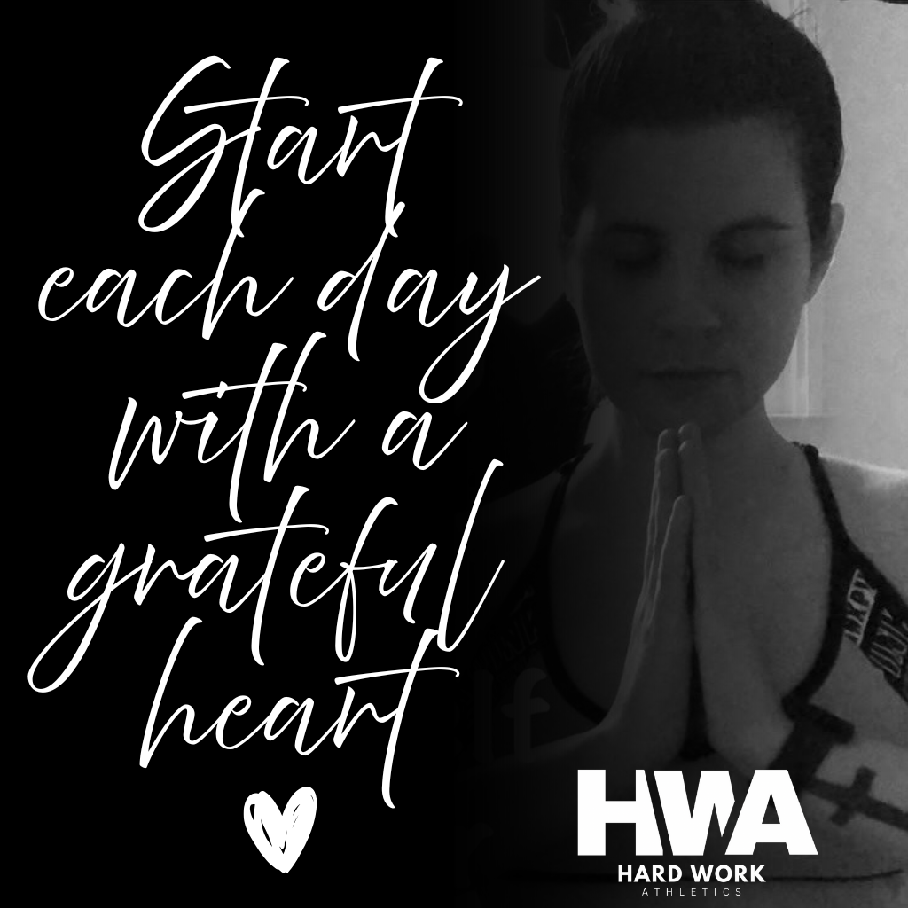 START EACH DAY WITH A GRATEFUL HEART
