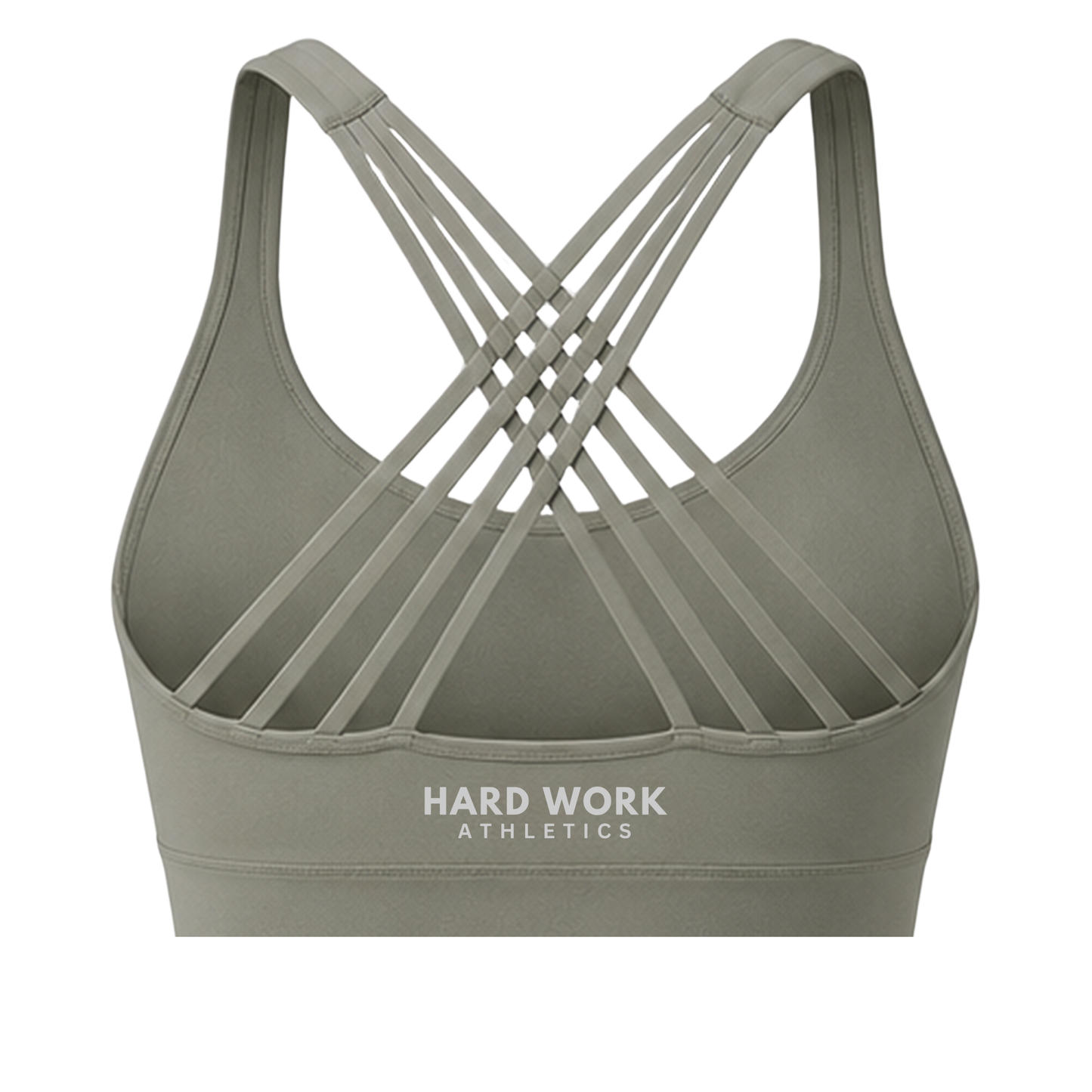 WILLOW SPORT BRA | GRAY/GREEN