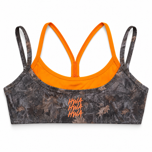DARKWOOD CAMO SPORTS BRA
