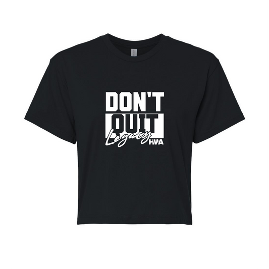 DON'T QUIT LEGACY WALK CROP TEE | NEXT PRE ORDER RUN ENDS 9/30, SHIPS 10/22
