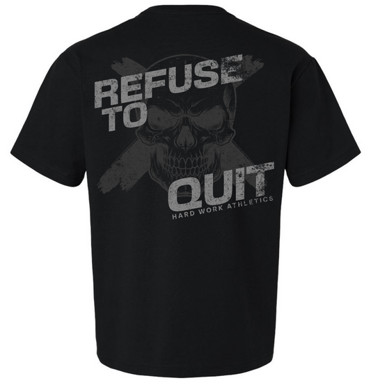 REFUSE TO QUIT OVERSIZED TEE
