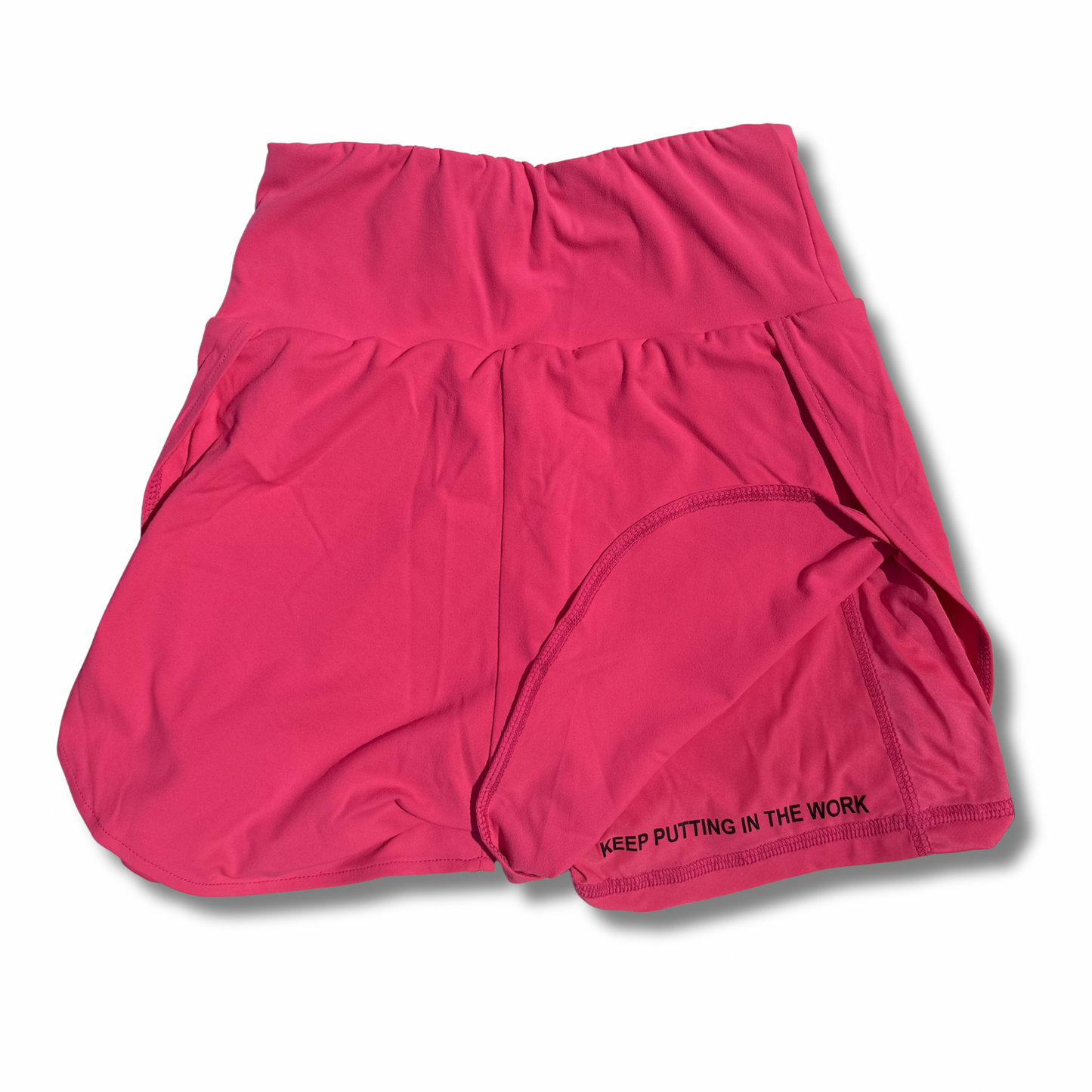 LEGACY RUNNING SHORTS 4” HIGH WAIST (LINED) | HOT PINK