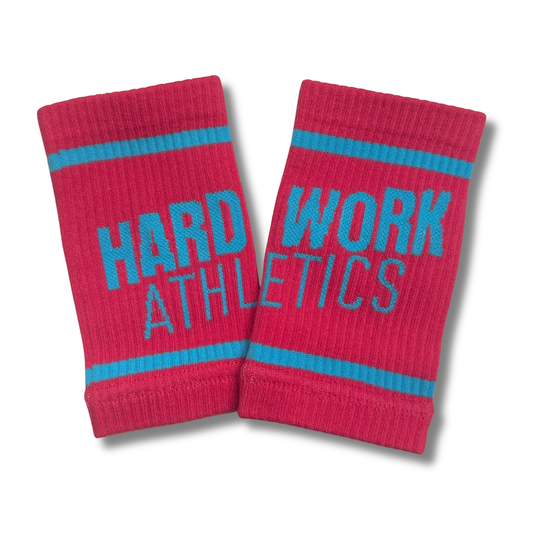 HARD WORK ATHLETICS SWEAT WRISTBANDS (5”) | MIAMI