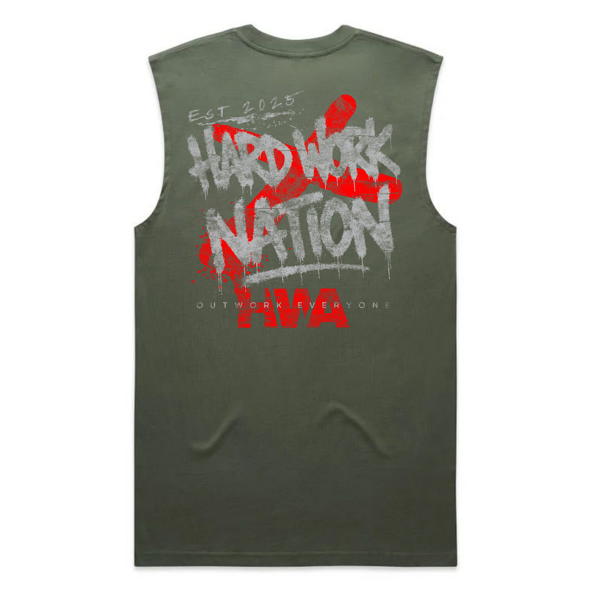 Hard Work Nation Muscle Tank
