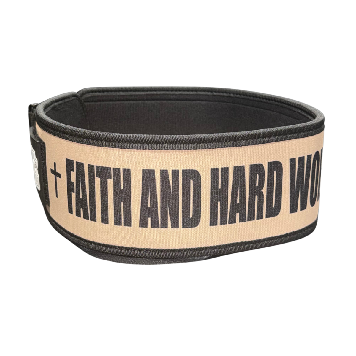 FAITH AND HARD WORK WEIGHTLIFTING BELT | MAYHEM FAITH