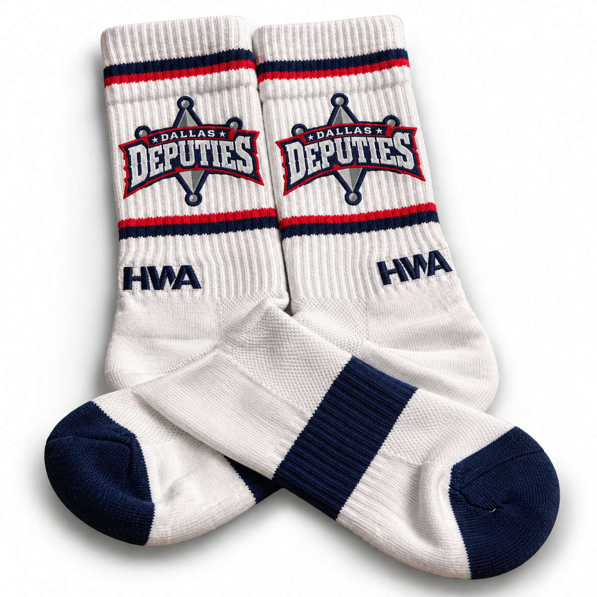 HWA Performance Crew Socks | Dallas Deputies