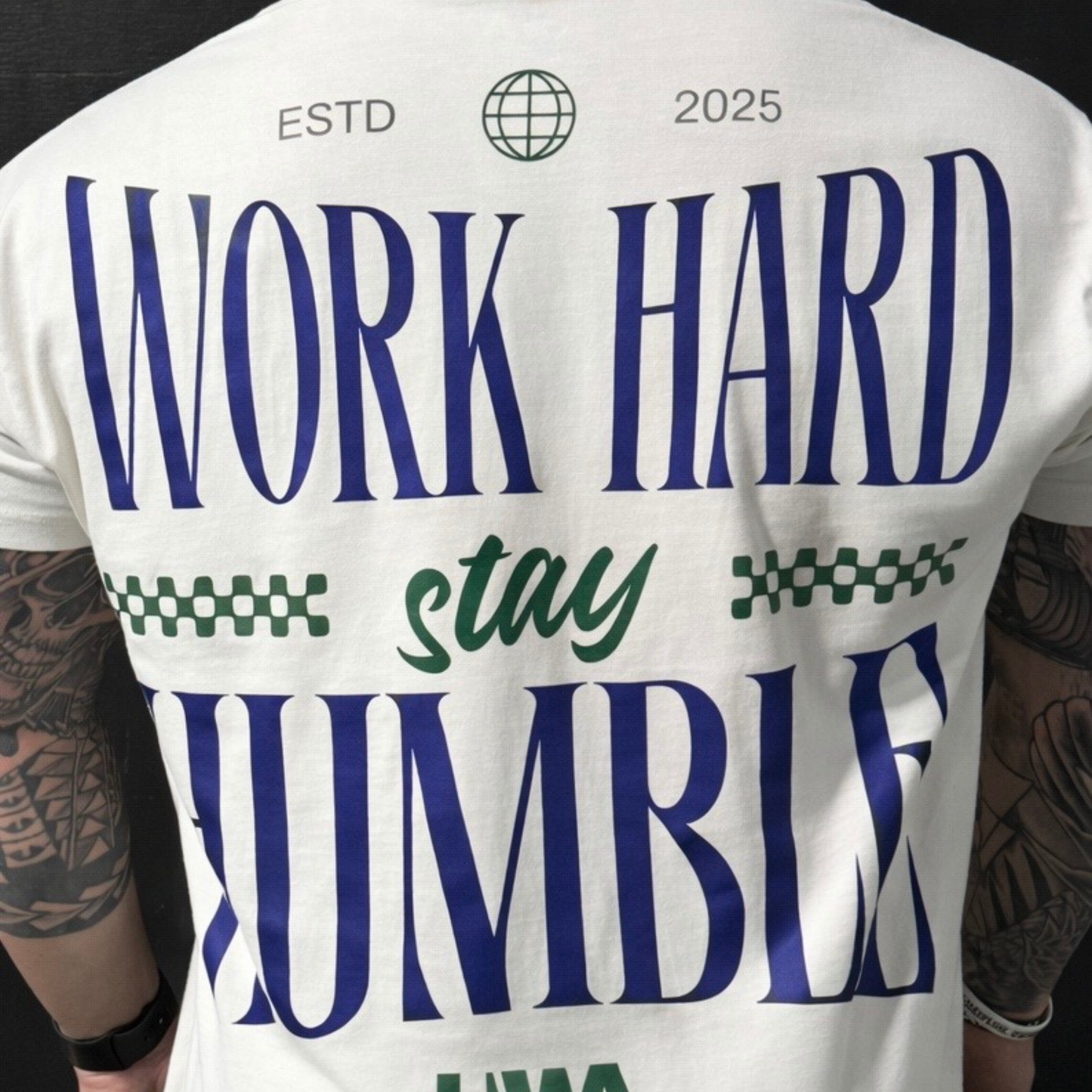 WORK HARD STAY HUMBLE OVERSIZED TEE