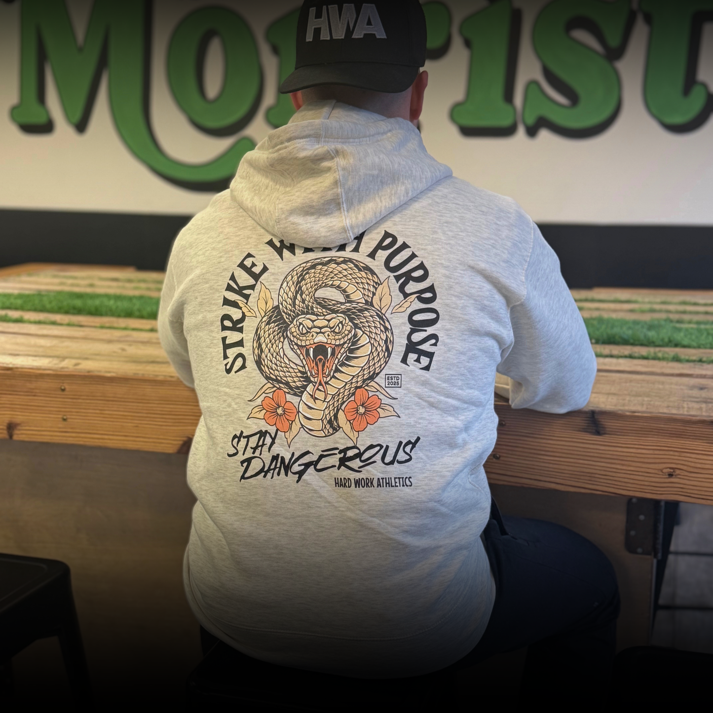 STRIKE WITH PURPOSE HOODIE