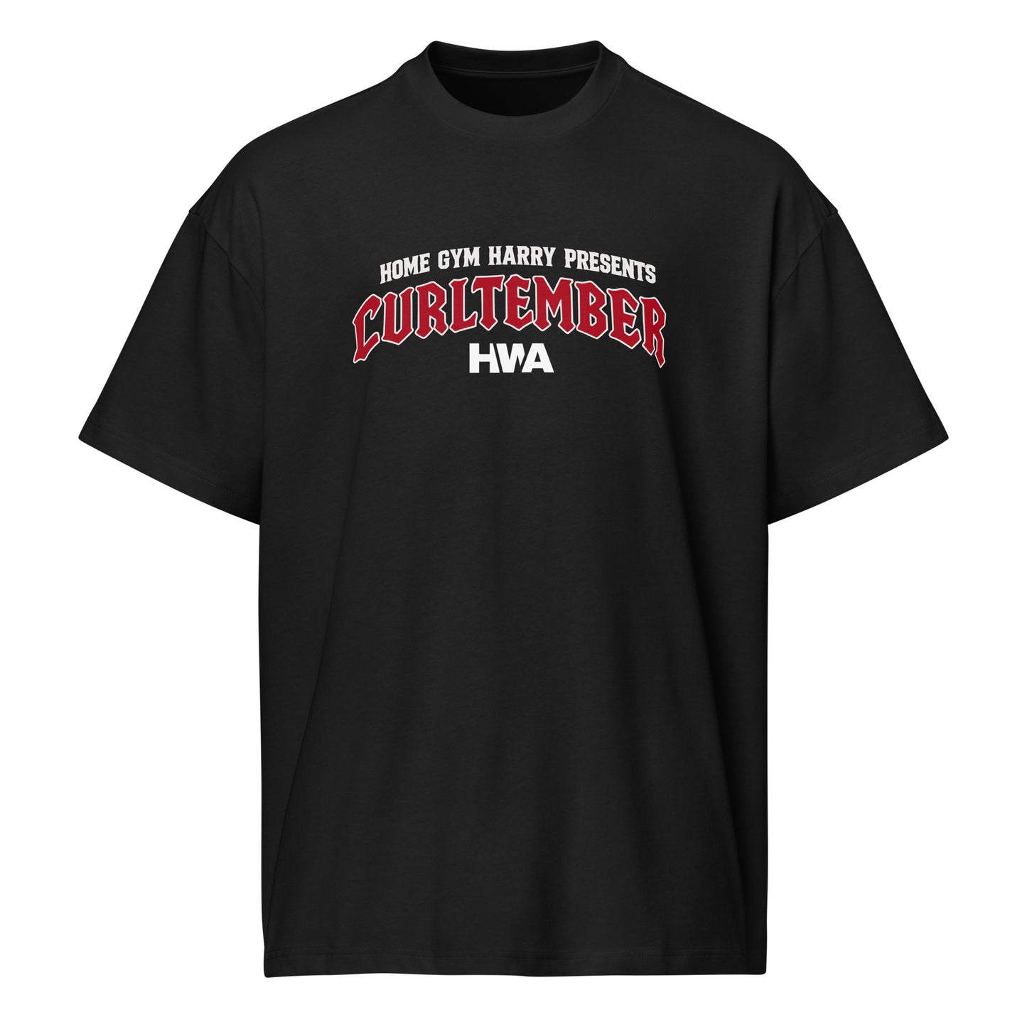 HOME GYM HARRY PRESENTS CURLTEMBER x HWA OVERSIZED TEE | PRE ORDER OPENS 8/1