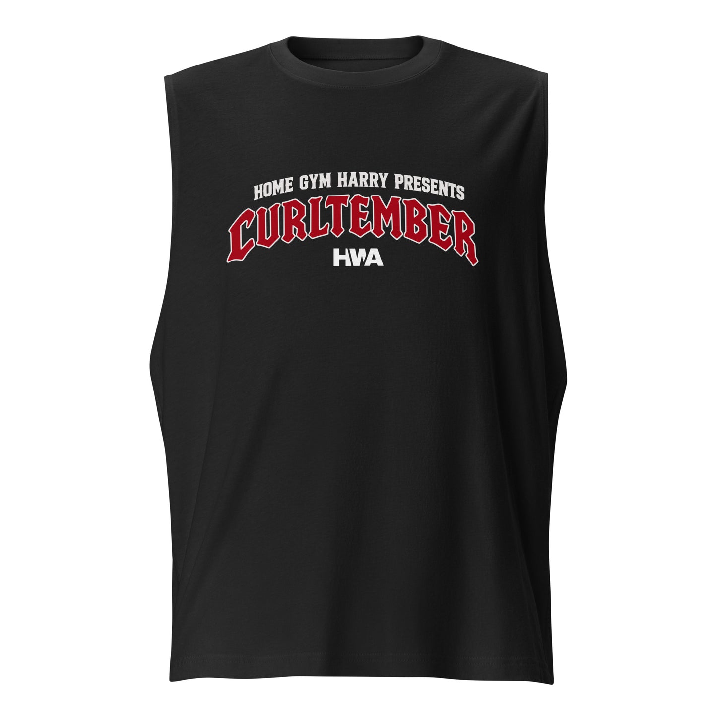 HOME GYM HARRY PRESENTS CURLTEMBER x HWA MUSCLE TANK | PRE ORDER OPENS 8/1