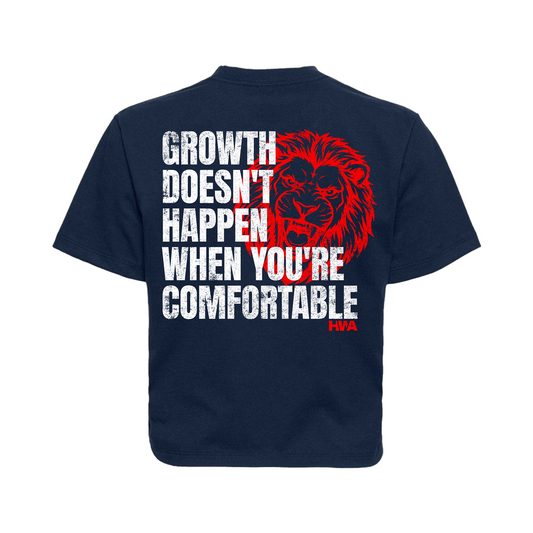 GROWTH LION CROP TEE