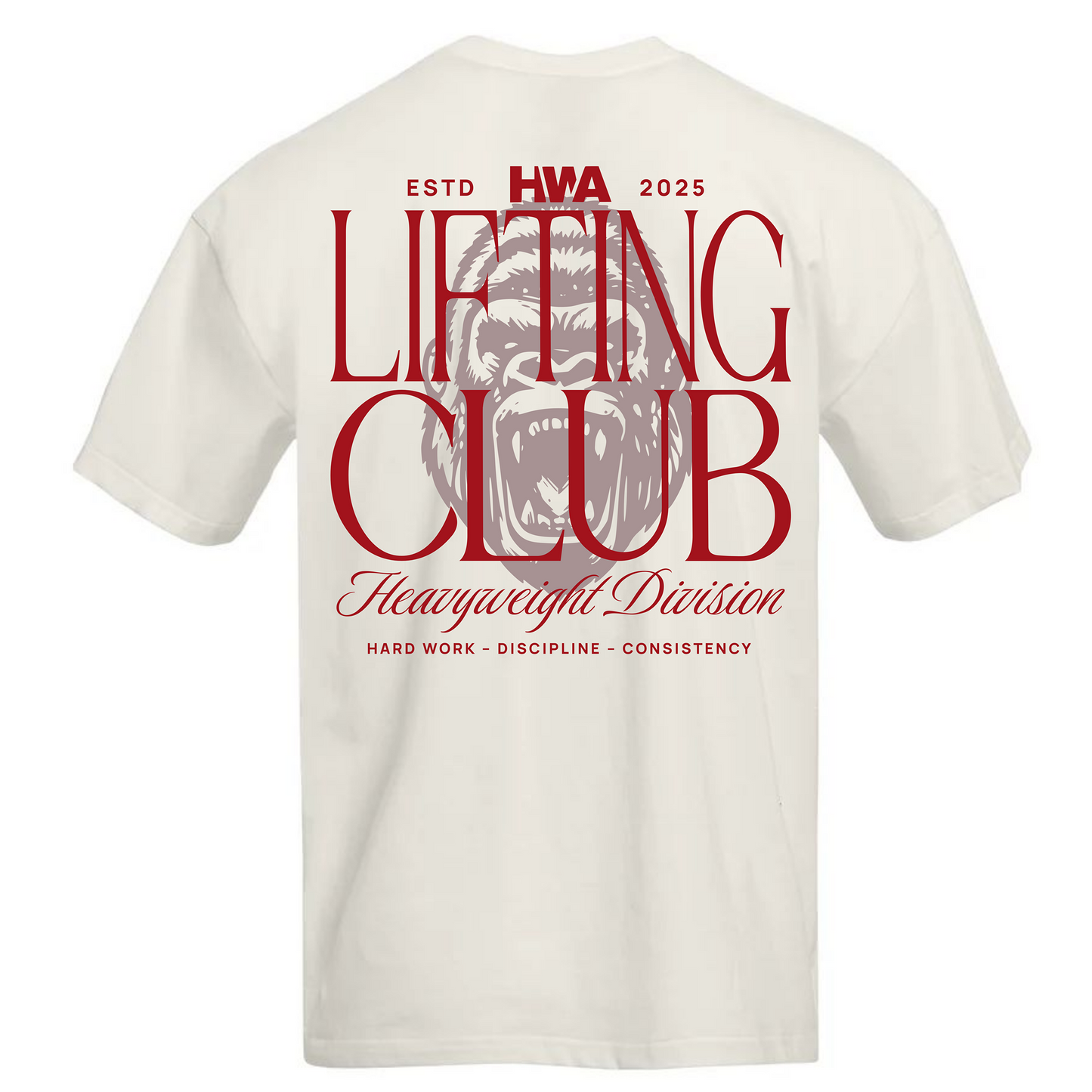 HWA LIFTING CLUB OVERSIZED TEE