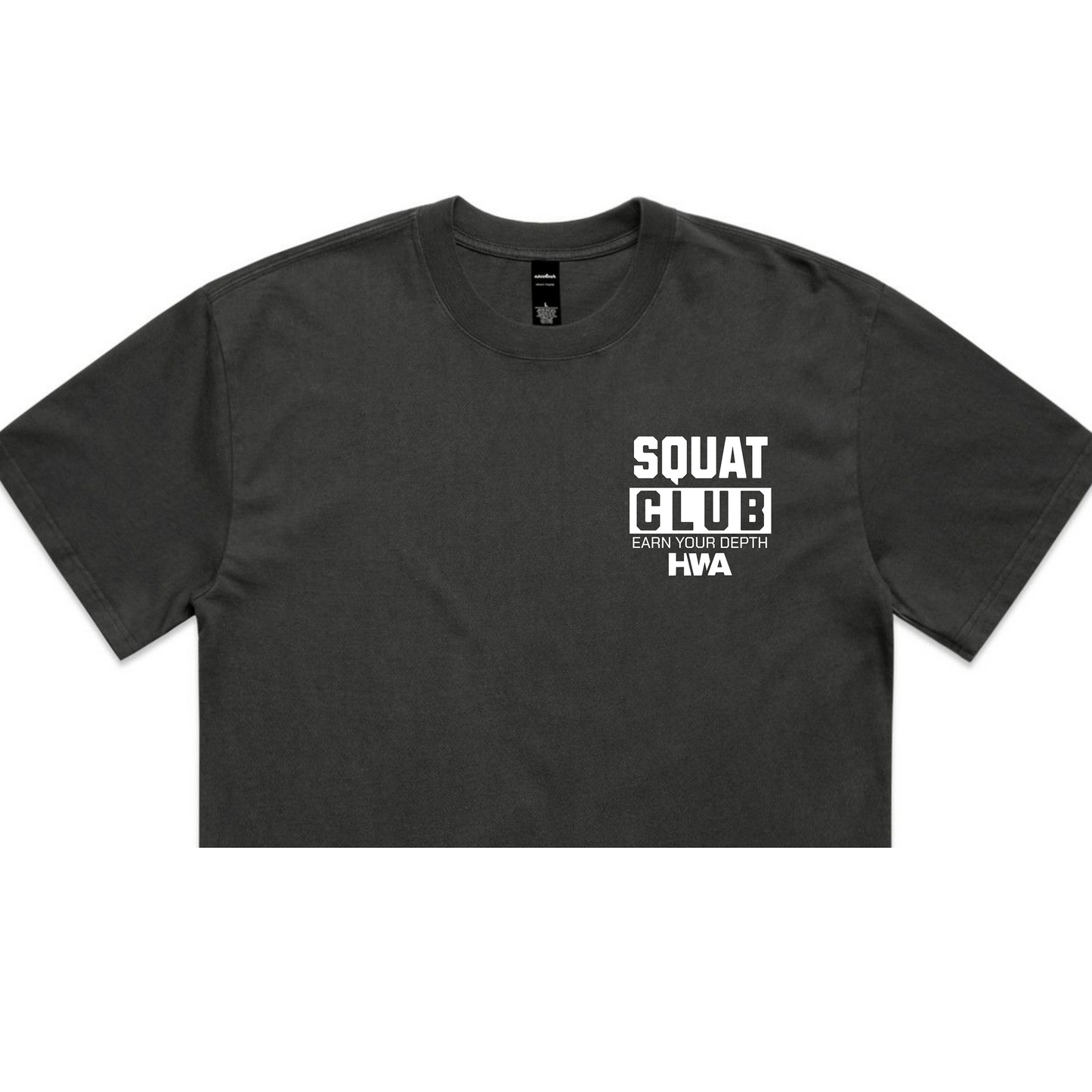 SQUAT CLUB V2 OVERSIZED CROP TEE