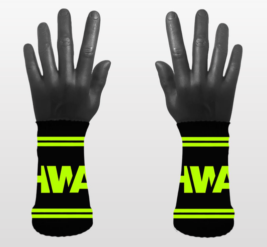 HWA SWEAT WRISTBANDS (5”)