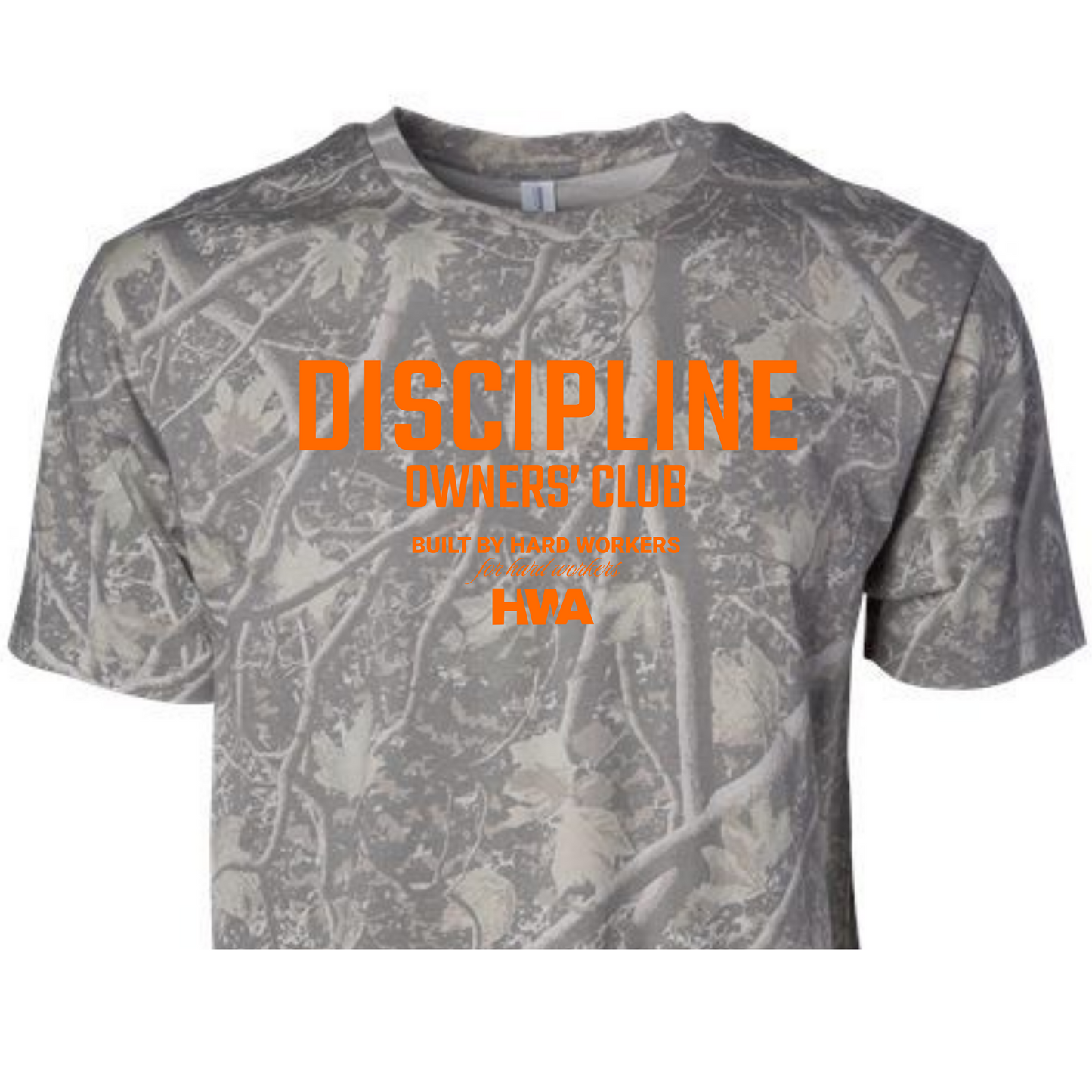 DISCIPLINE OWNERS' CLUB DEADWOOD CAMO CROP TEE