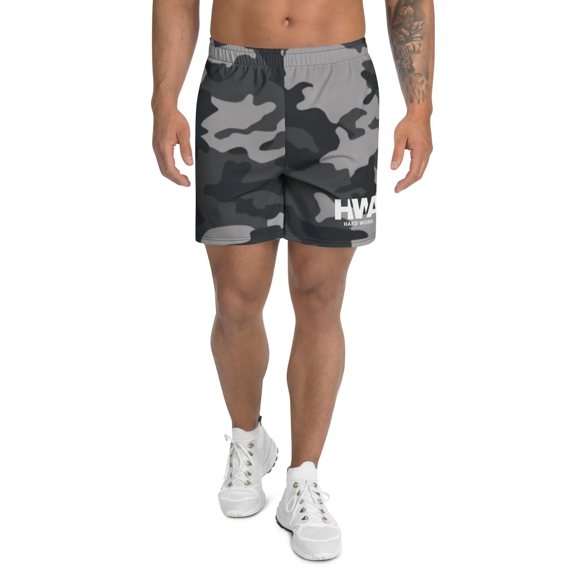 HWA 6.5" TRAINING SHORTS - NIGHT CAMO