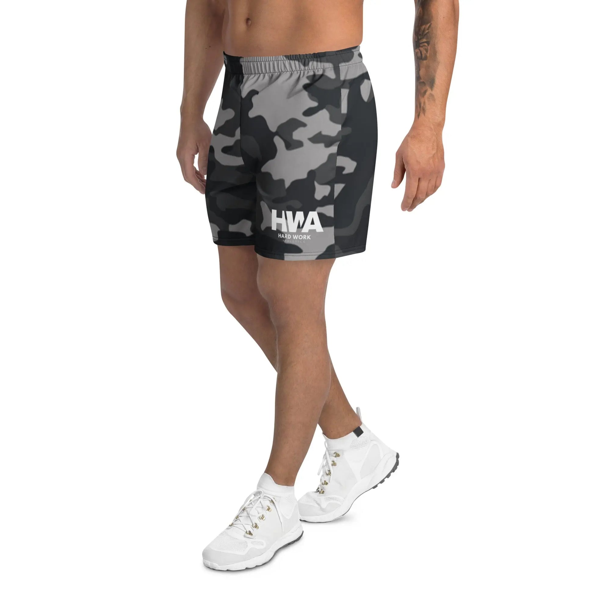 HWA 6.5" TRAINING SHORTS - NIGHT CAMO