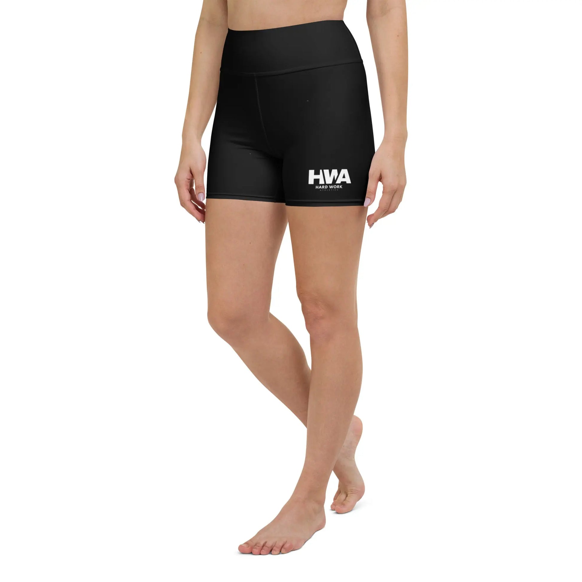 HWA YOGA SHORTS - BLACK