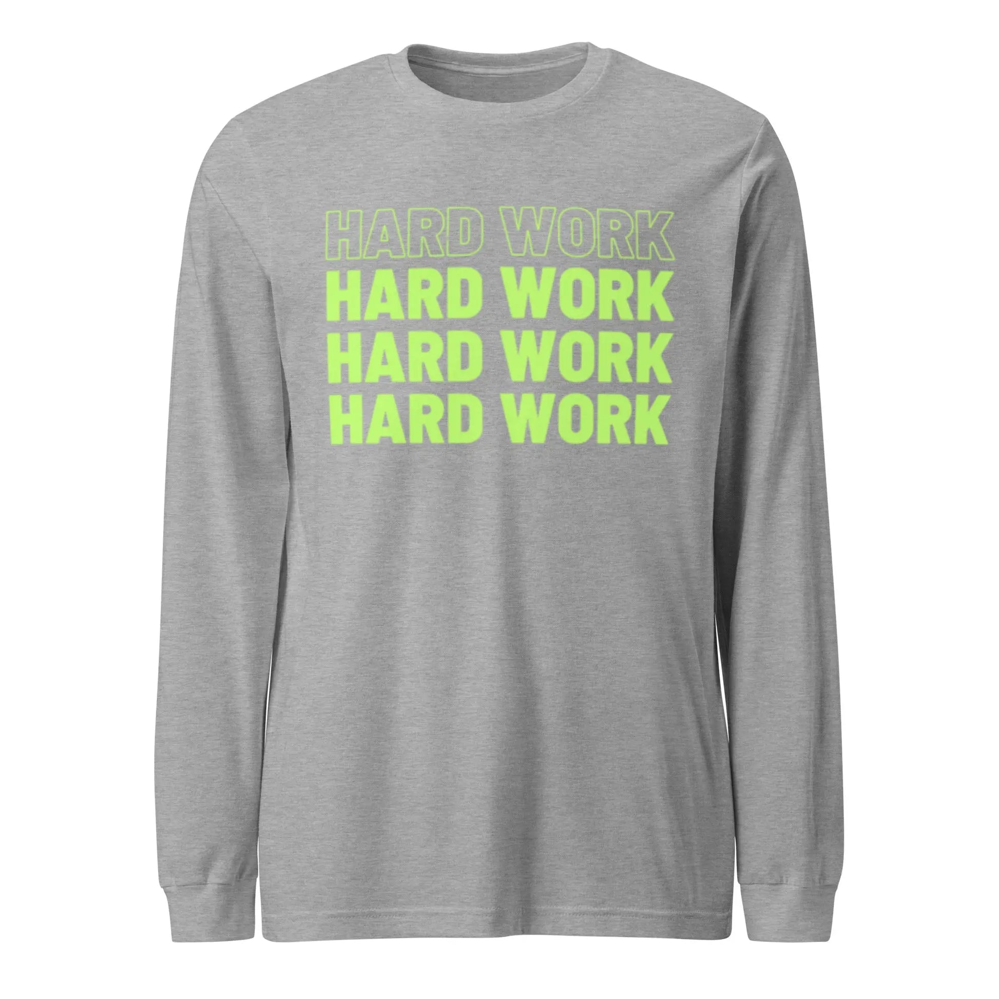 REPEAT HARD WORK LONG SLEEVE TEE