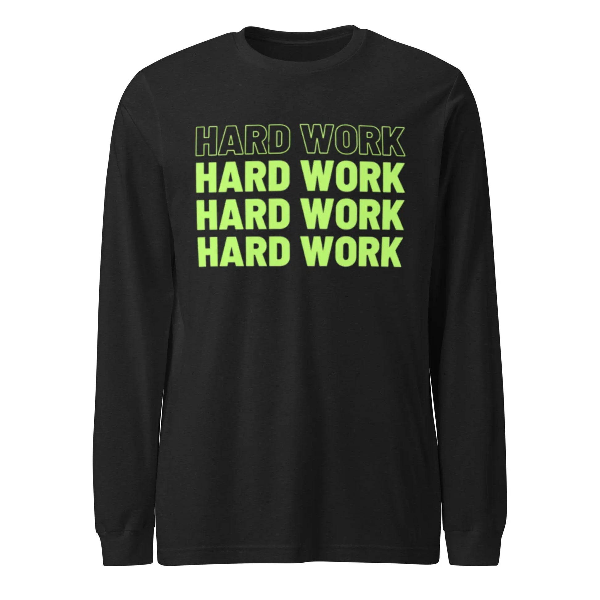REPEAT HARD WORK LONG SLEEVE TEE