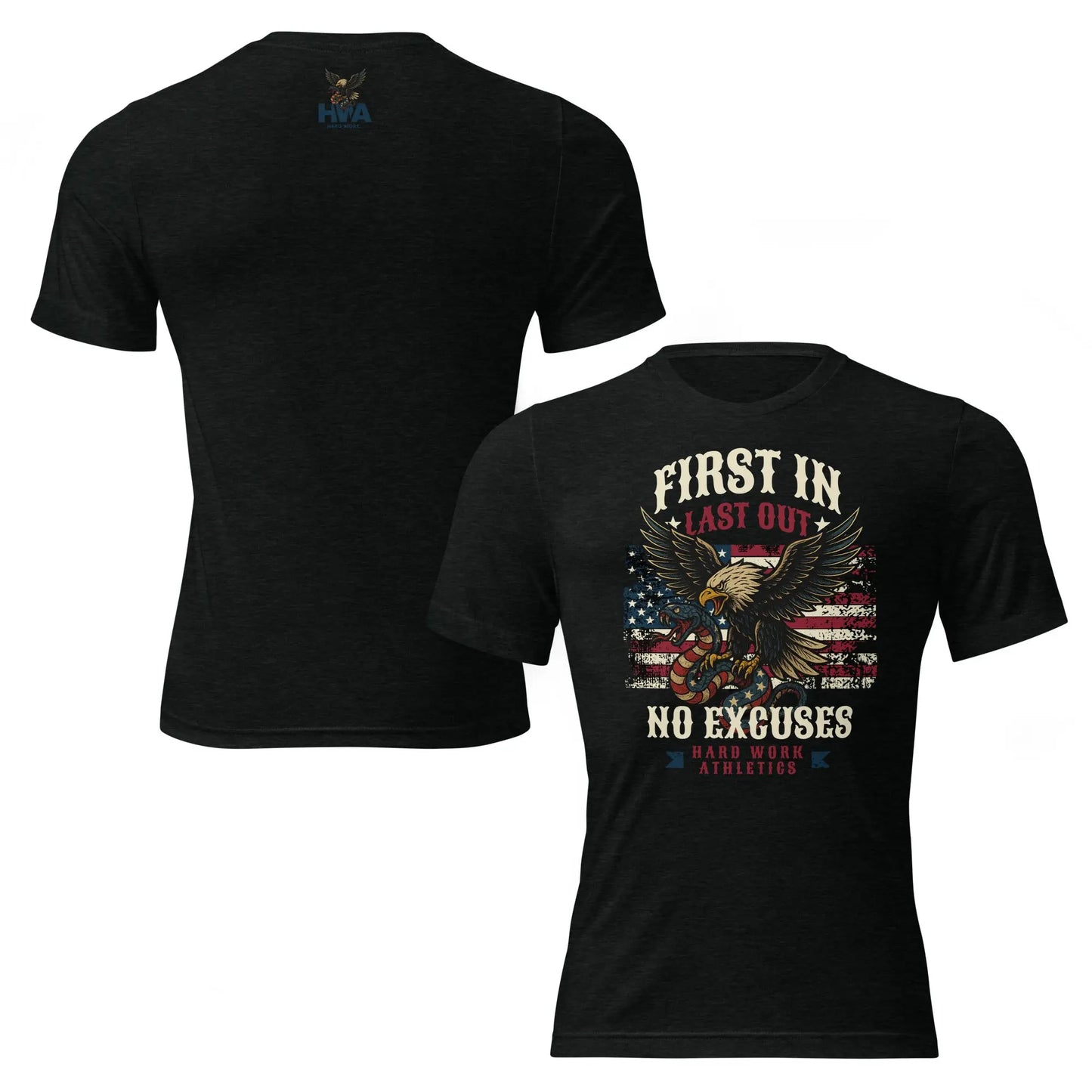 FIRST IN LAST OUT TEE