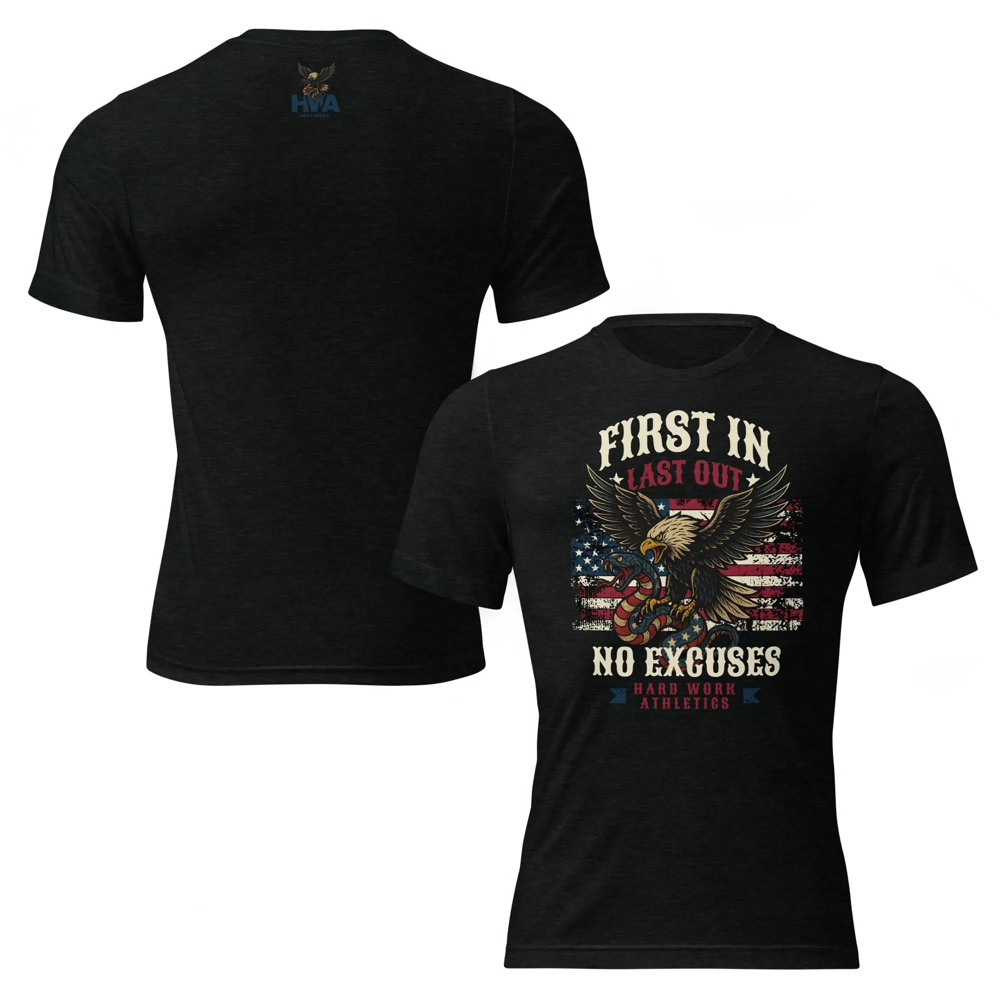 FIRST IN LAST OUT TEE