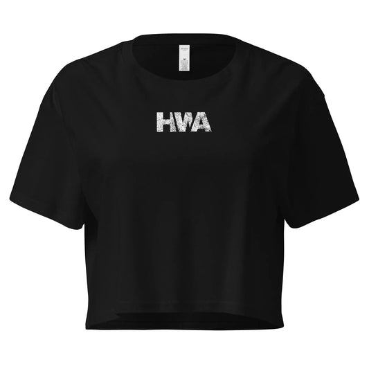 WE ARE HARD WORK CROP TEE